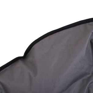 Silla de Luna Plegable Silla de Platillo con Asiento de Tela Oxford y Patas de Metal Carga 120 kg para Camping Playa Terraza Patio 80x80x75 cm Gris