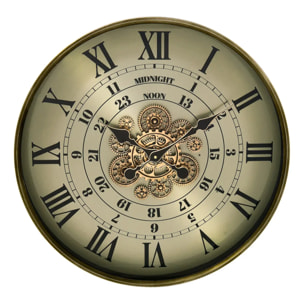 Horloge Michel D60cm vert