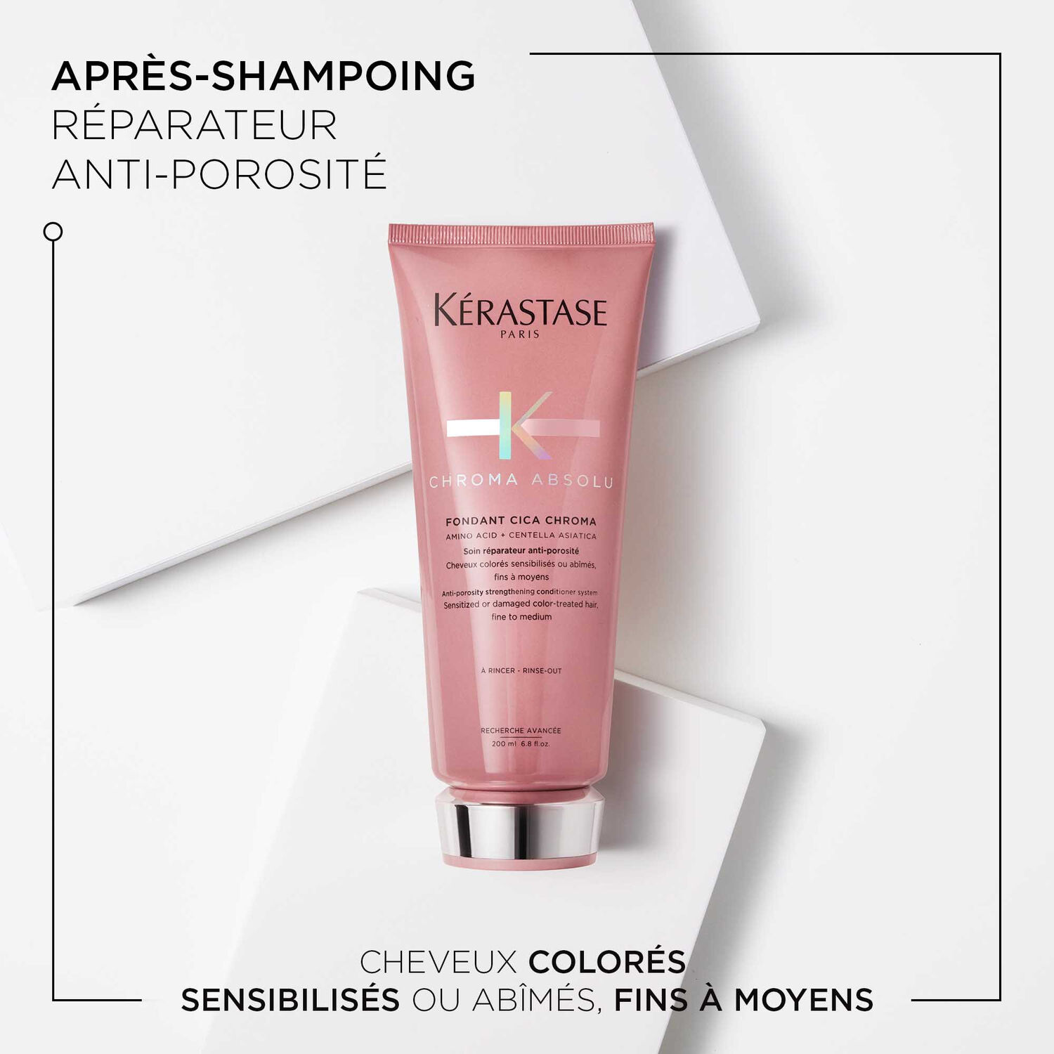Chroma Absolu - Soin Réparateur pour cheveux colorés, fins à moyens 200 ml