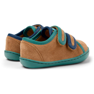 Zapatillas - CAMPER Peu Cami Kids Twins - Marron - Cuero de gamuza