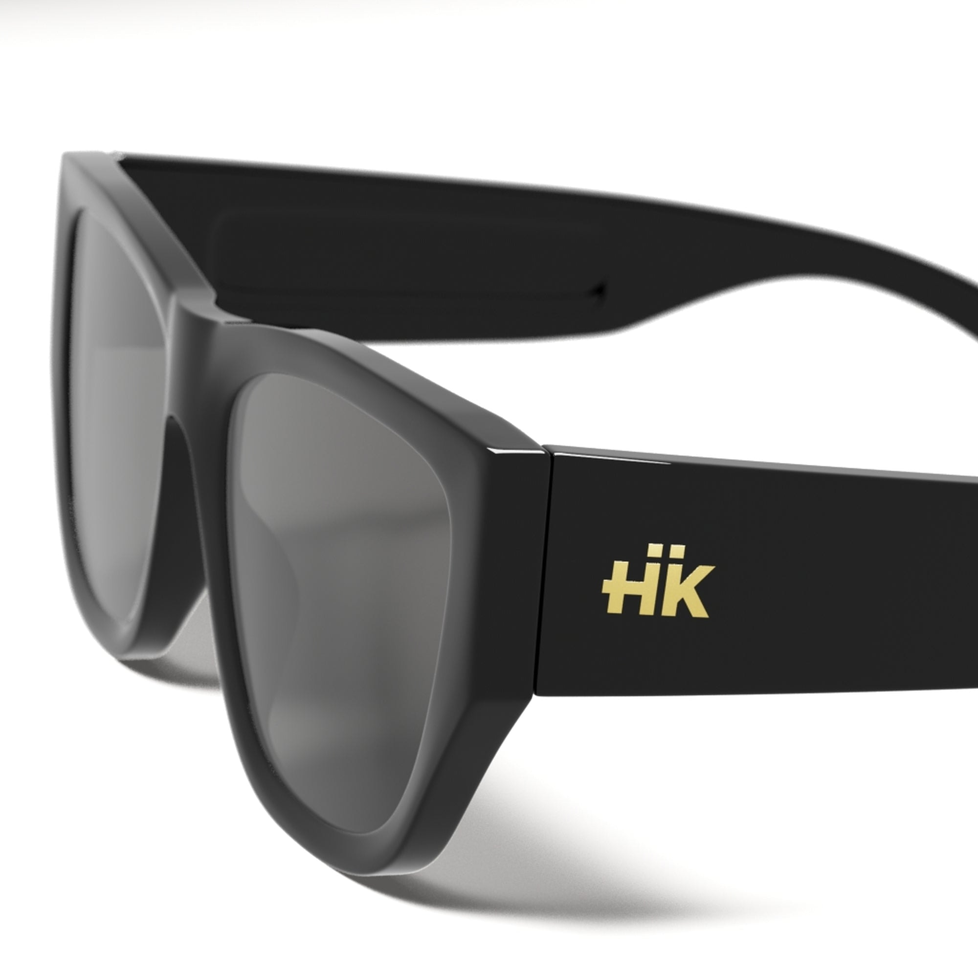 Gafas de Sol Creta Negro Hanukeii para hombre y mujer