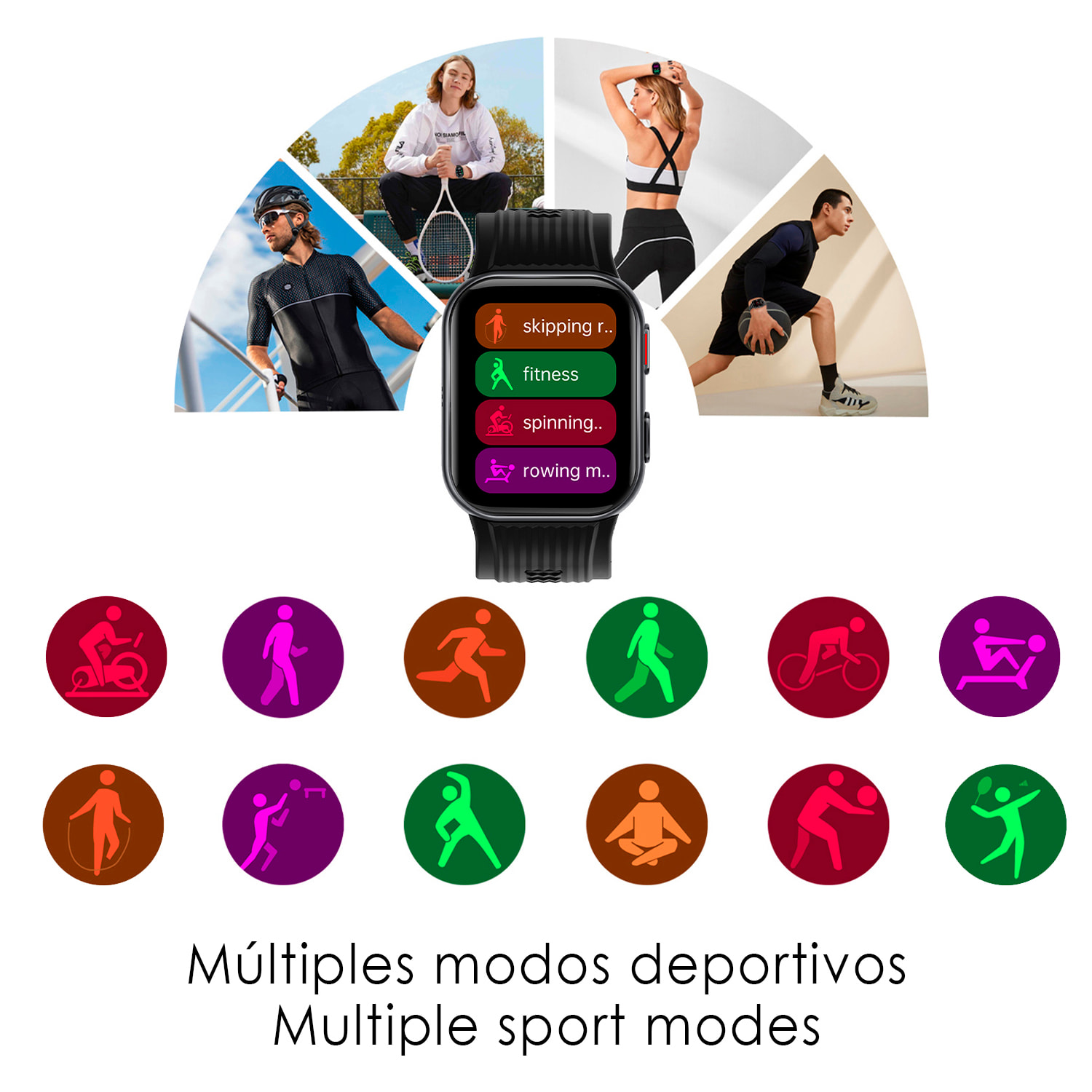 Smartwatch TK67. Llamadas Bluetooth con funciones avanzadas de salud: temperatura corporal, ECG, micro examen físico y presión arterial mediante bomba de inflado y bolsa de aire.