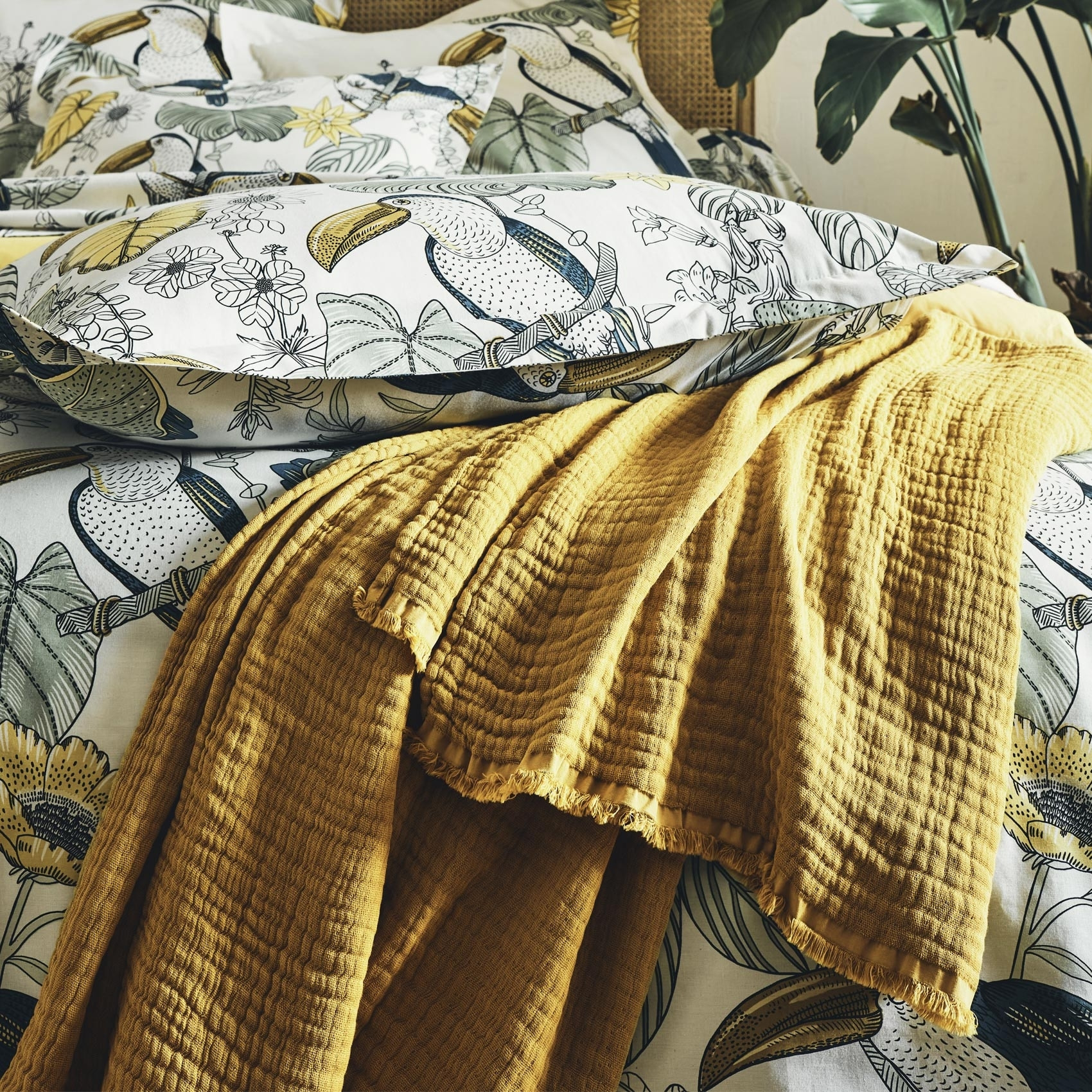 Taie d'oreiller Toco - Kaki