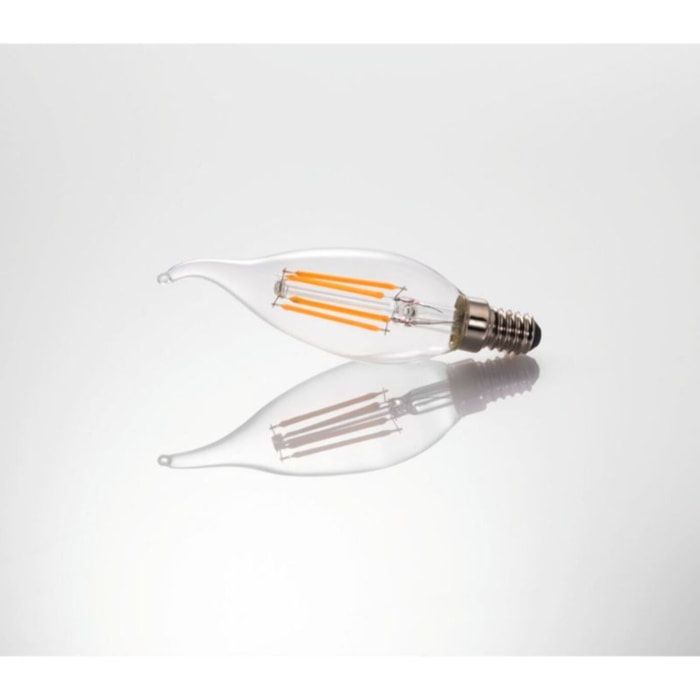 Ampoule LED connectée XAVAX LED E14 4W Flamme