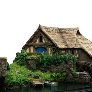 Lo Hobbit: An Unexpected Journey Hobbiton Mill & Bridge Environment 31 X 17 Cm Weta Collectibles