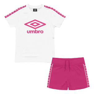 Completo Corto Ragazza UMBRO Cotone 8 / 16 Anni
