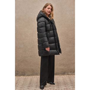 Giubbotto Gaia Reversible nero con logo Polo Club