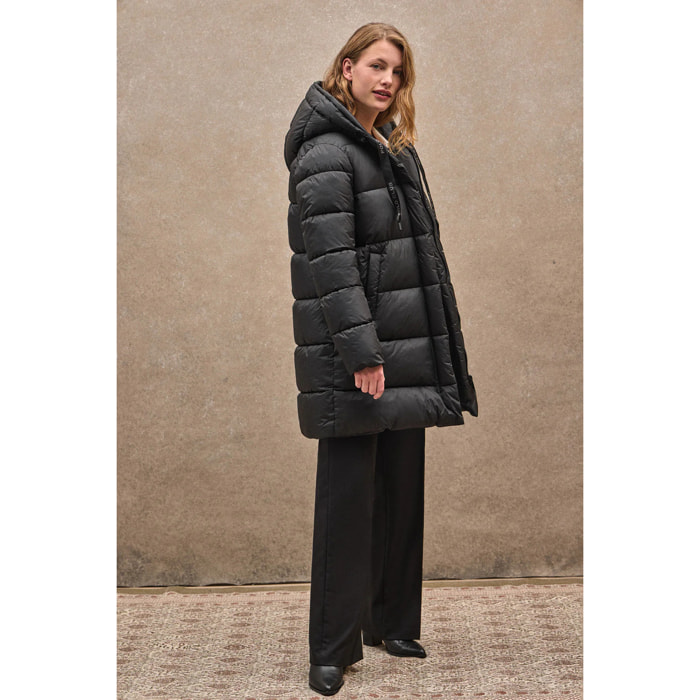 Giubbotto Gaia Reversible nero con logo Polo Club