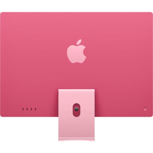 Ordinateur Apple IMAC 24" Ecran Retina 4,5K Puce M4 CPU 10 / GPU 10 coeurs Mémoire RAM 16Go Stockage 256Go SSD Rose