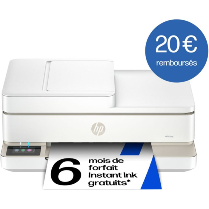 Imprimante jet d'encre HP Envy 6532e éligible Instant Ink