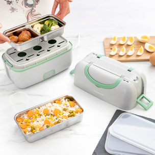 Porta Pranzo Elettrico a Vapore 3 in 1 con Ricette Beneam InnovaGoods