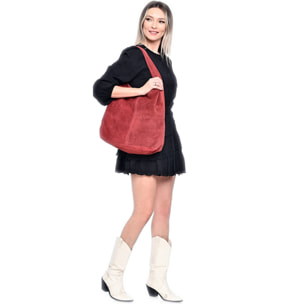 Borsa a tracolla Anna Luchini Rosso