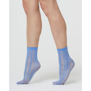 CALZINO VELATO SUSAN CON EFFETTO TRICOT