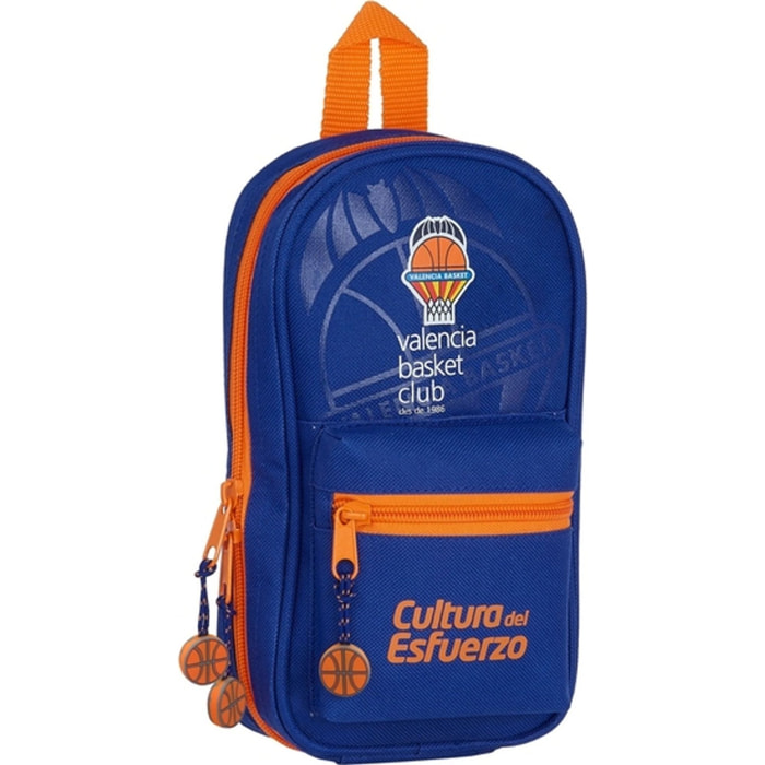 Plumier mochila c/4 port. vacio valencia basket