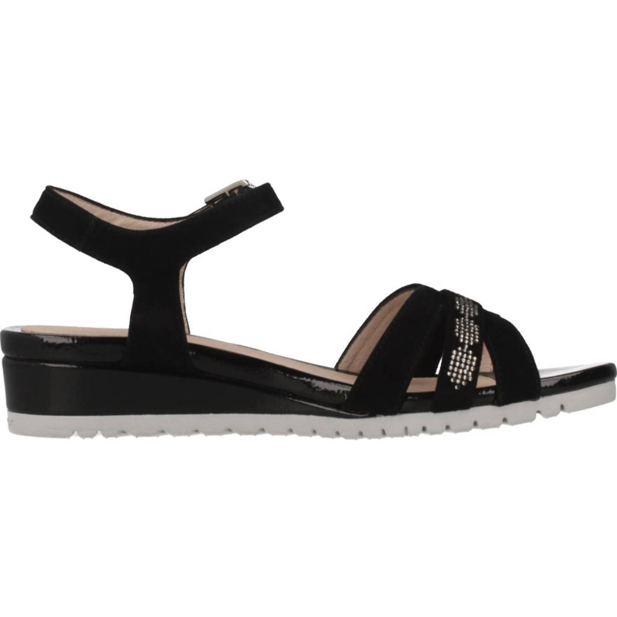 Sandalias Mujer de la marca STONEFLY  modelo CHER 3 GOAT SUEDE Black