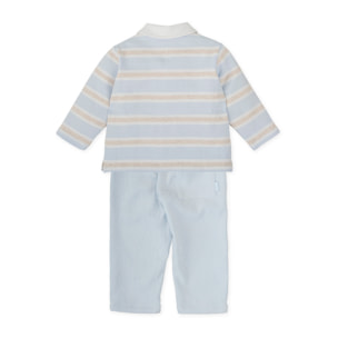 CONJUNTO NIÑO AZUL CIELO - Azul cielo