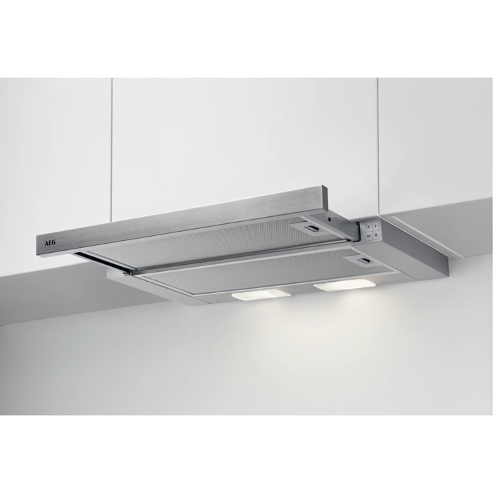 AEG Campana extractora extraíble Serie 3000 Extractor de 60 cm DPB3632S | Reacondicionado