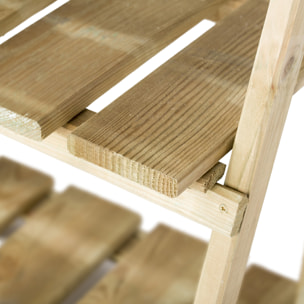 Estanteria Madera Garden 100x42x44 Cm