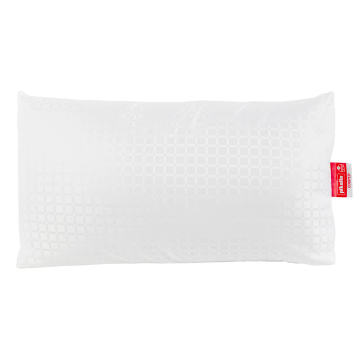 Almohada hipoalergénica de fibra | Cambiar de postura | Firmeza media | Cooper