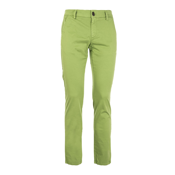 REIGN pantalone uomo verde