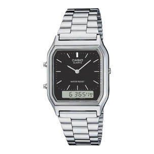 Reloj Casio AQ-230A-1D Unisex Analogico/digital Cuarzo con Correa de Acero inoxidable