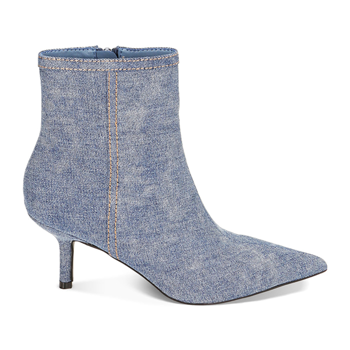 Stivaletti jeans, tacco 7 cm