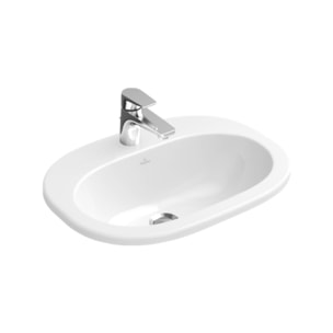 Vasque a encastrer O.Novo Blanc CeramicPlus