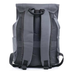 Mochila multi compartimento, porta Laptop 13''. Capa impermeable. Adaptable a Trolley. Repelente al agua.