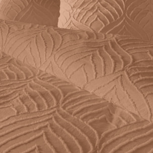 Parure de lit 3 pièces tufté - Rose