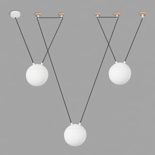 MINE GLASS SPACE 3L Suspension blanche