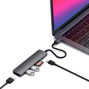 Hub USB C SATECHI USB-C/ Multiports 6 en 1