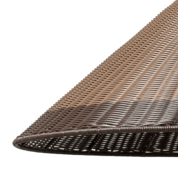 SAIGON OUT Lámpara portátil y colgante gris/marrón W100 hole cap