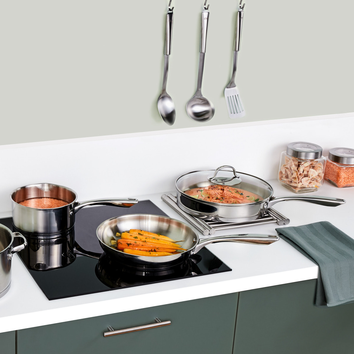 Casserole Inox 18 cm Resilience