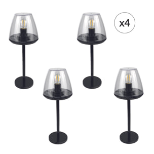 EZIlight® Solar lamp one - Pack de 4 lampes