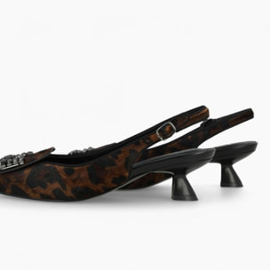 ZAPATOS DE SALÓN ANIMAL PRINT A-RINOLA