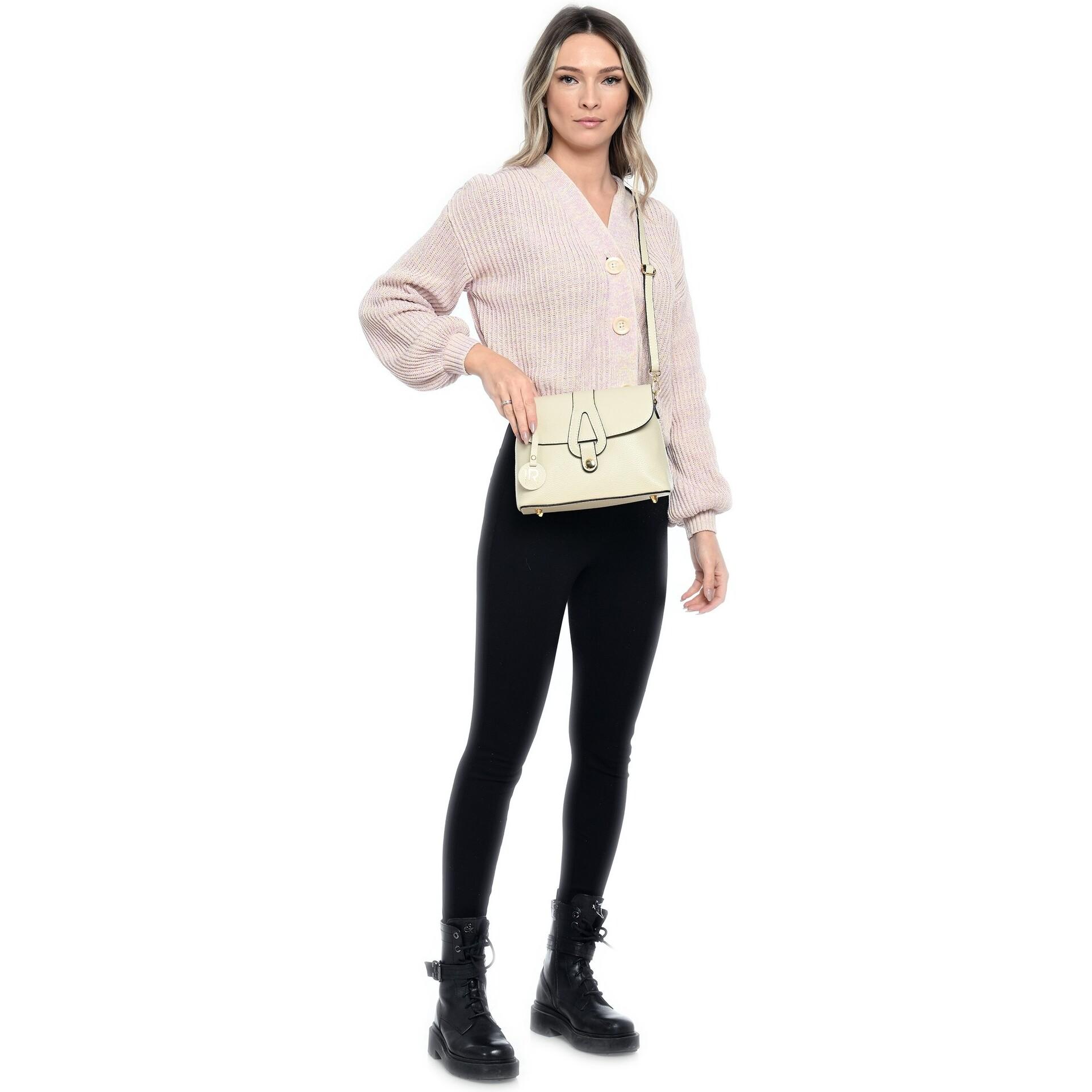 Borsa a spalla Isabella Rhea Beige