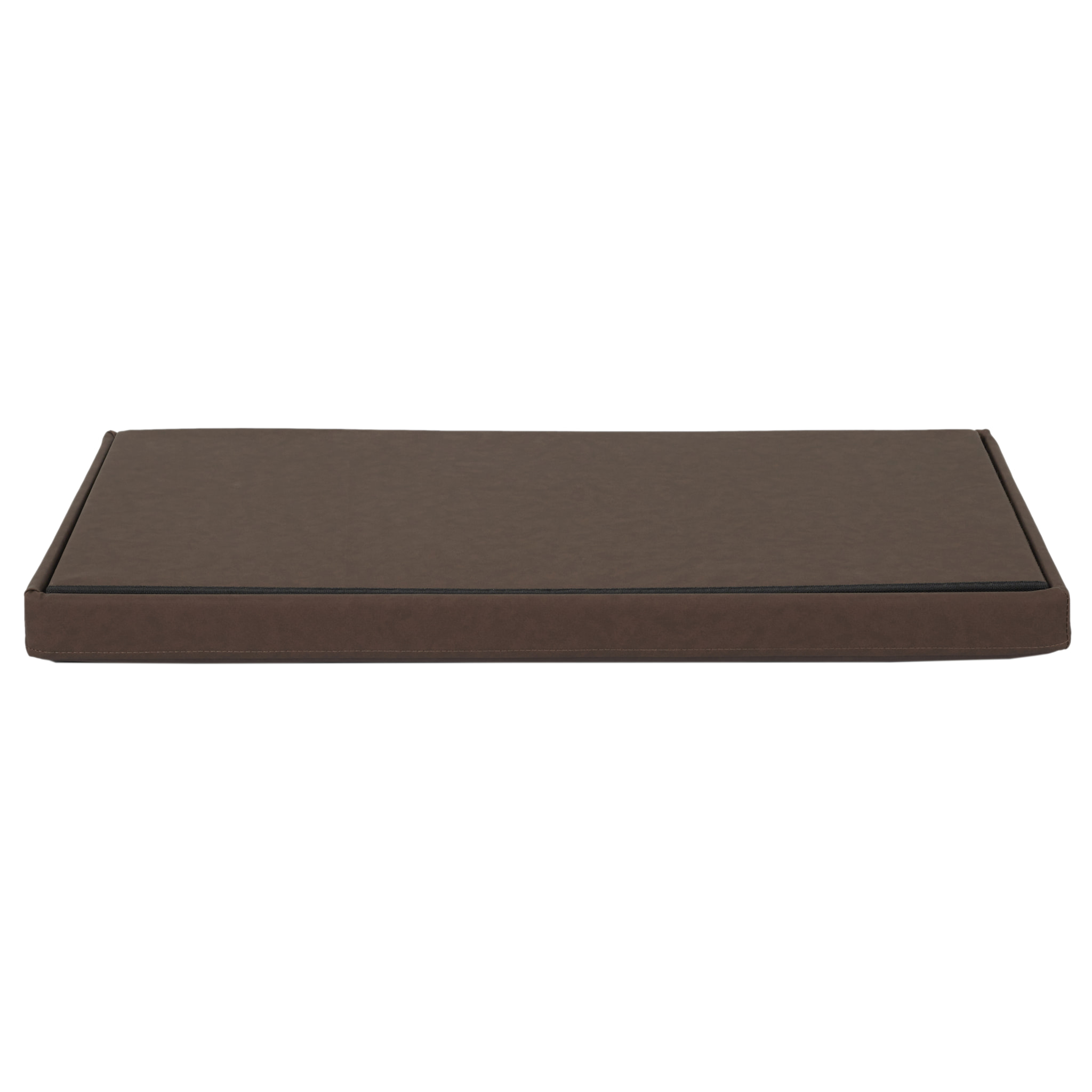 Coffre Banc Pliable Pu Marron