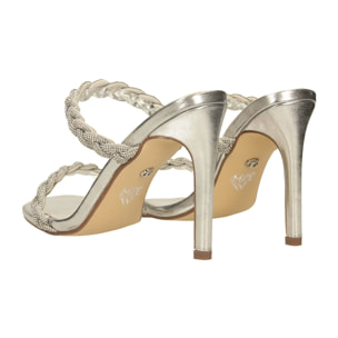 Sandali Donna Tata Italia Argentato