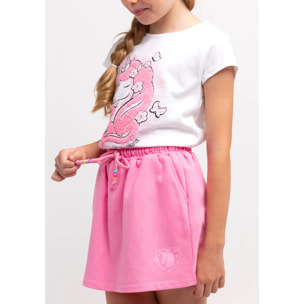 Falda Deportiva Niña En Rosa