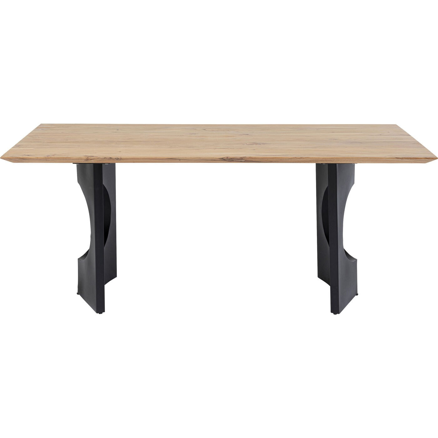 Table Symphony Oho 180x90cm pieds noirs Kare Design