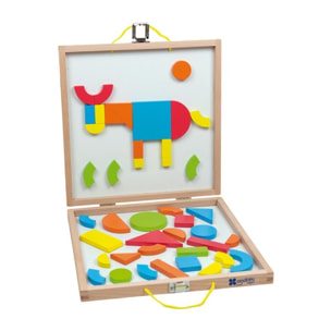 MAGNETIC SHAPES BOX - ROMPECABEZAS