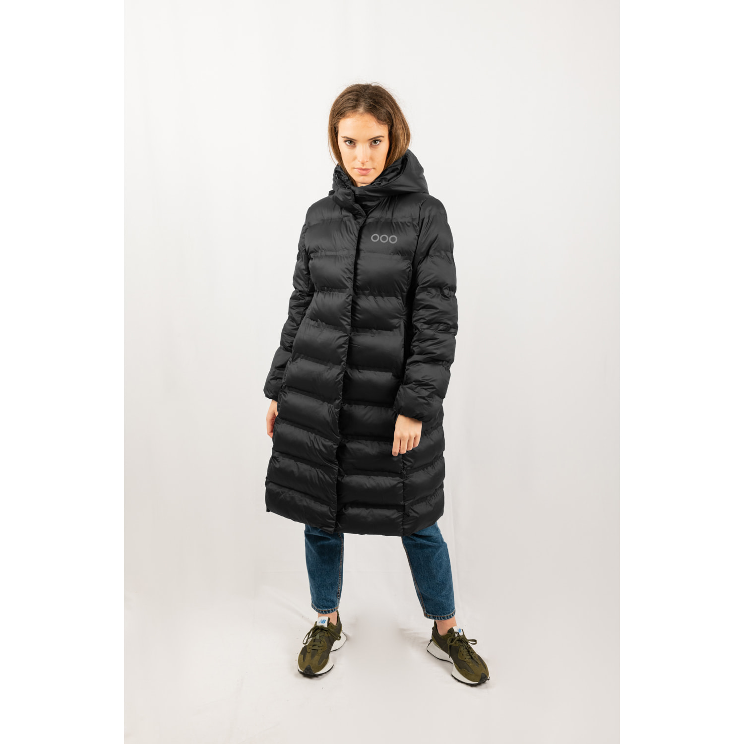 Cappotto lungo ECOON Berlin in nero