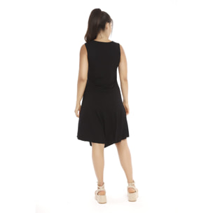 Mamatayoe Vestido Parnassia Para Mujer, Negro