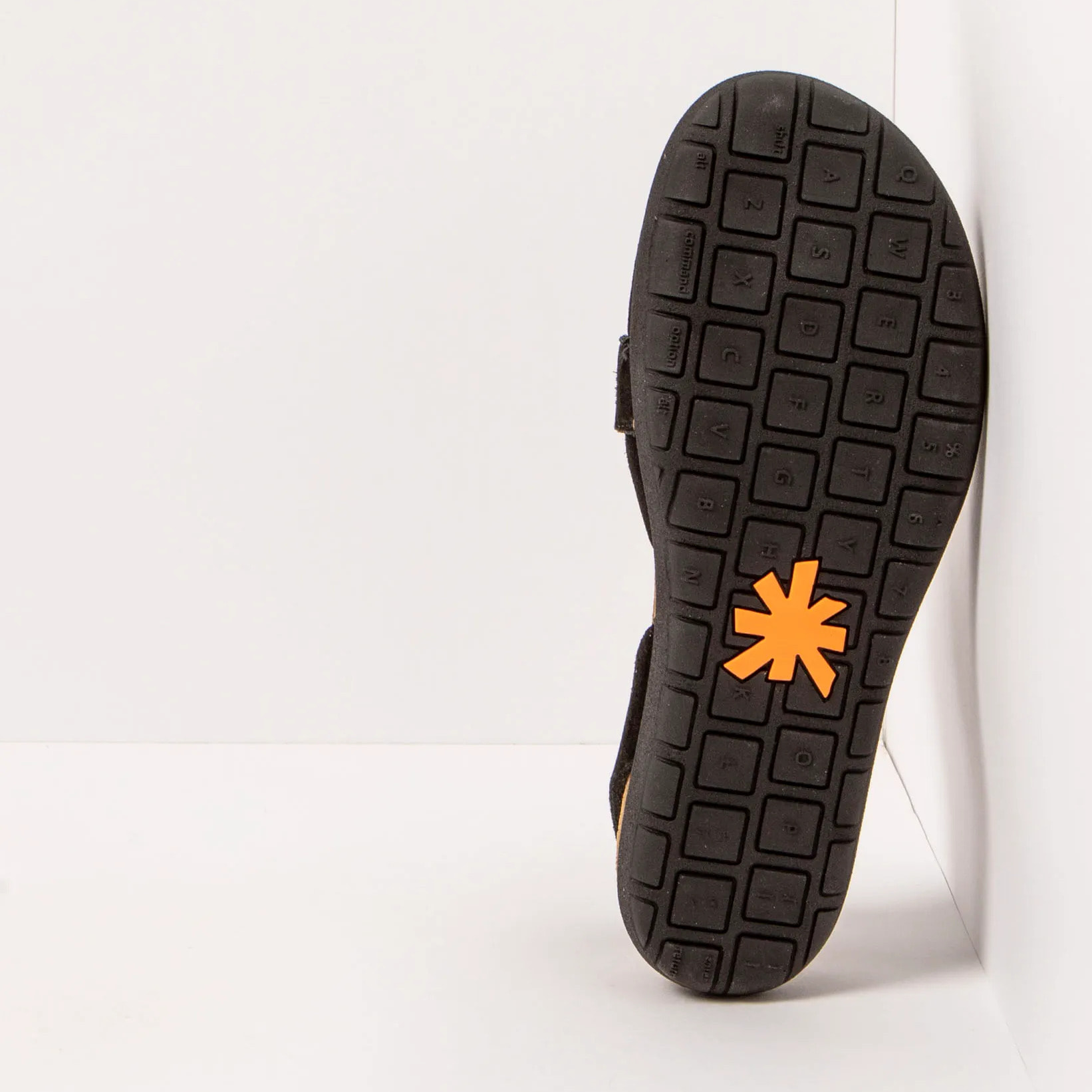 Sandalias 1712S SILK SUEDE BLACK/ RHODES color Black