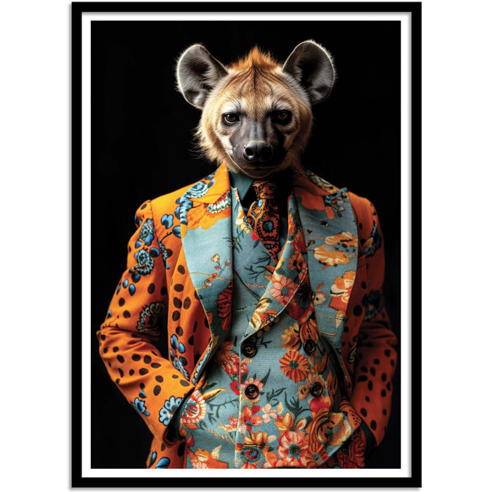 Affiche - Hyena Wild Suits - Philippe Hugonnard