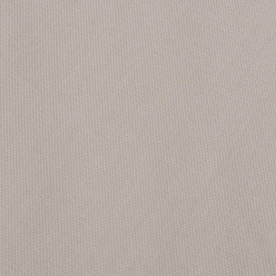 Parasol déporté carré inclinable Melhia 3x3 m acajou/lin