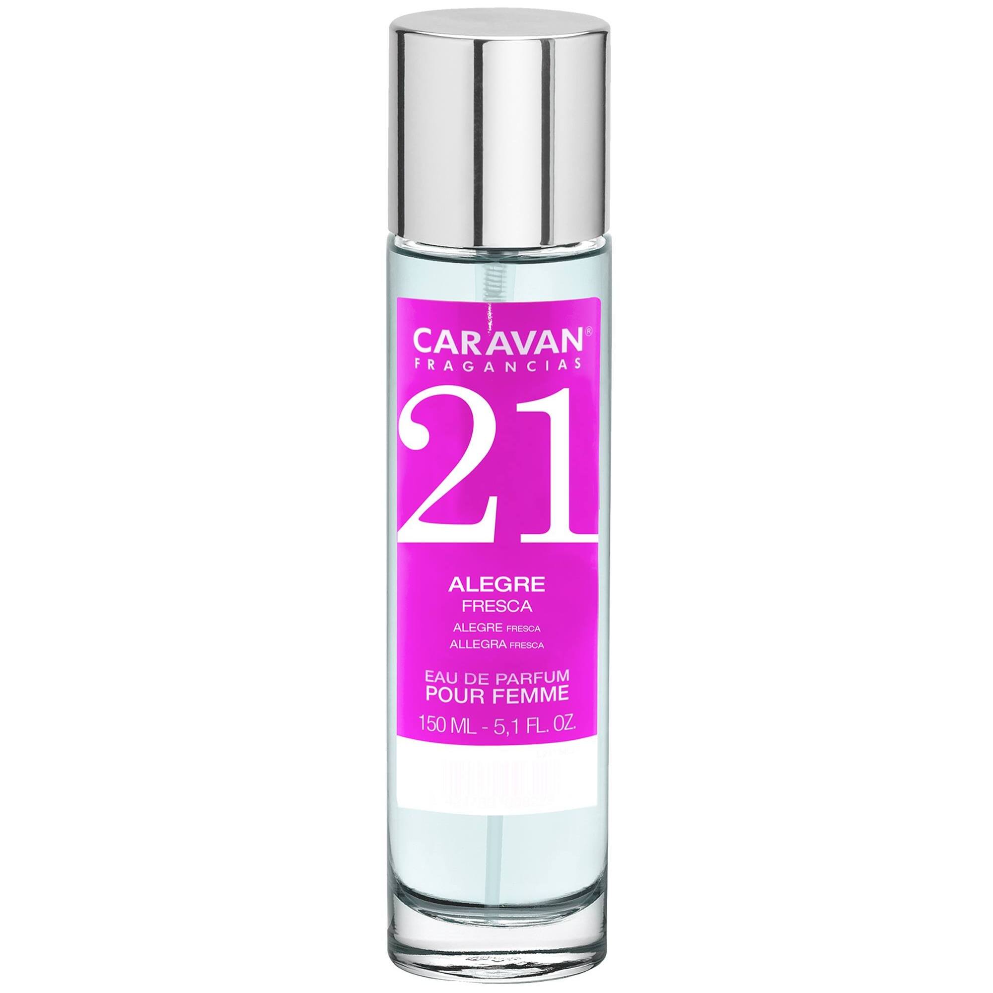 Caravan fragancias - caja de regalo con 2 perfumes nº21 de 150 ml, para mujer