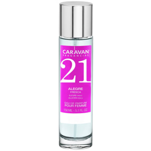 Caravan fragancias - caja de regalo con 2 perfumes nº21 de 150 ml, para mujer