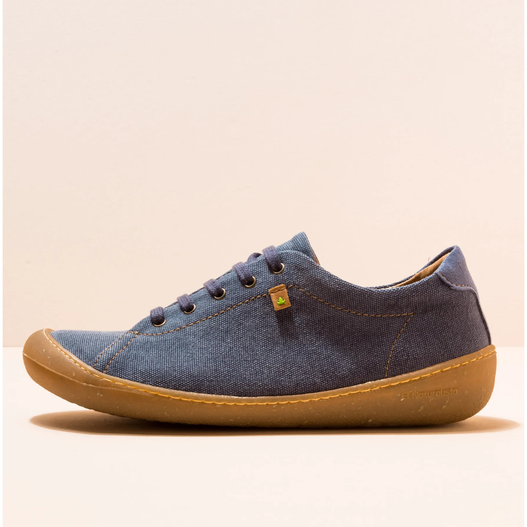 Zapatos N5767T ORGANIC COTTON DENIM/PAWIKAN color Denim