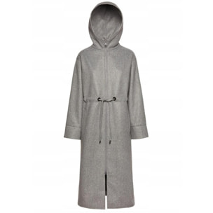 Abrigos Mujer de la marca GEOX  modelo W DORALEA LONG COAT GRIS
